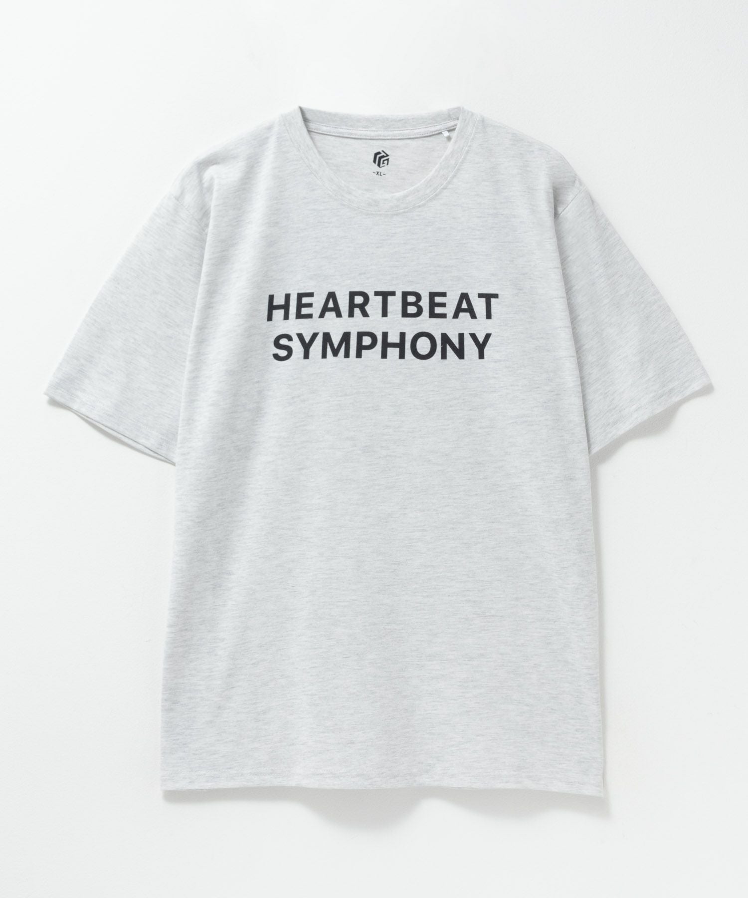 T-GRAPHICS メッセージデザインプリント半袖Tシャツ メンズ