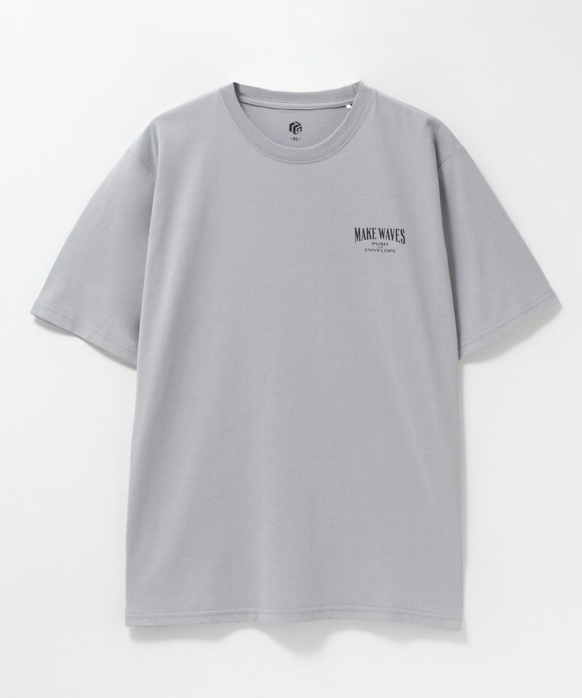 T-GRAPHICS メッセージデザインプリント半袖Tシャツ メンズ ネコポス 対応商品