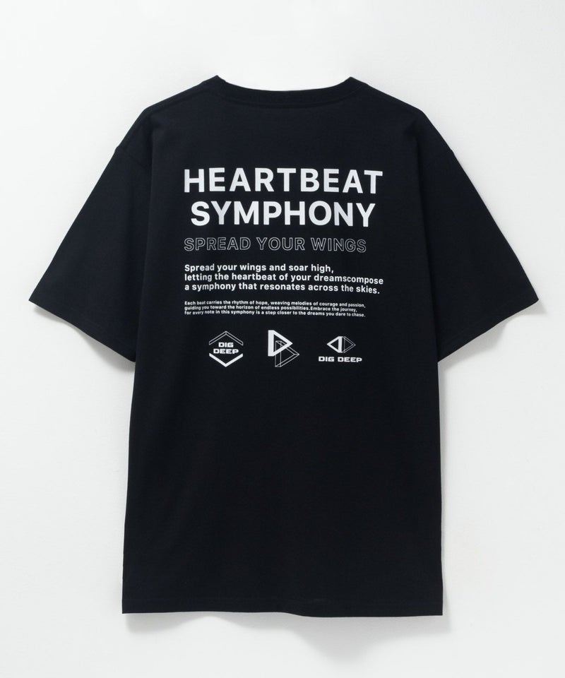 T-GRAPHICS  メッセージデザインプリント半袖Tシャツ メンズ メール便 対応商品商品画像-7