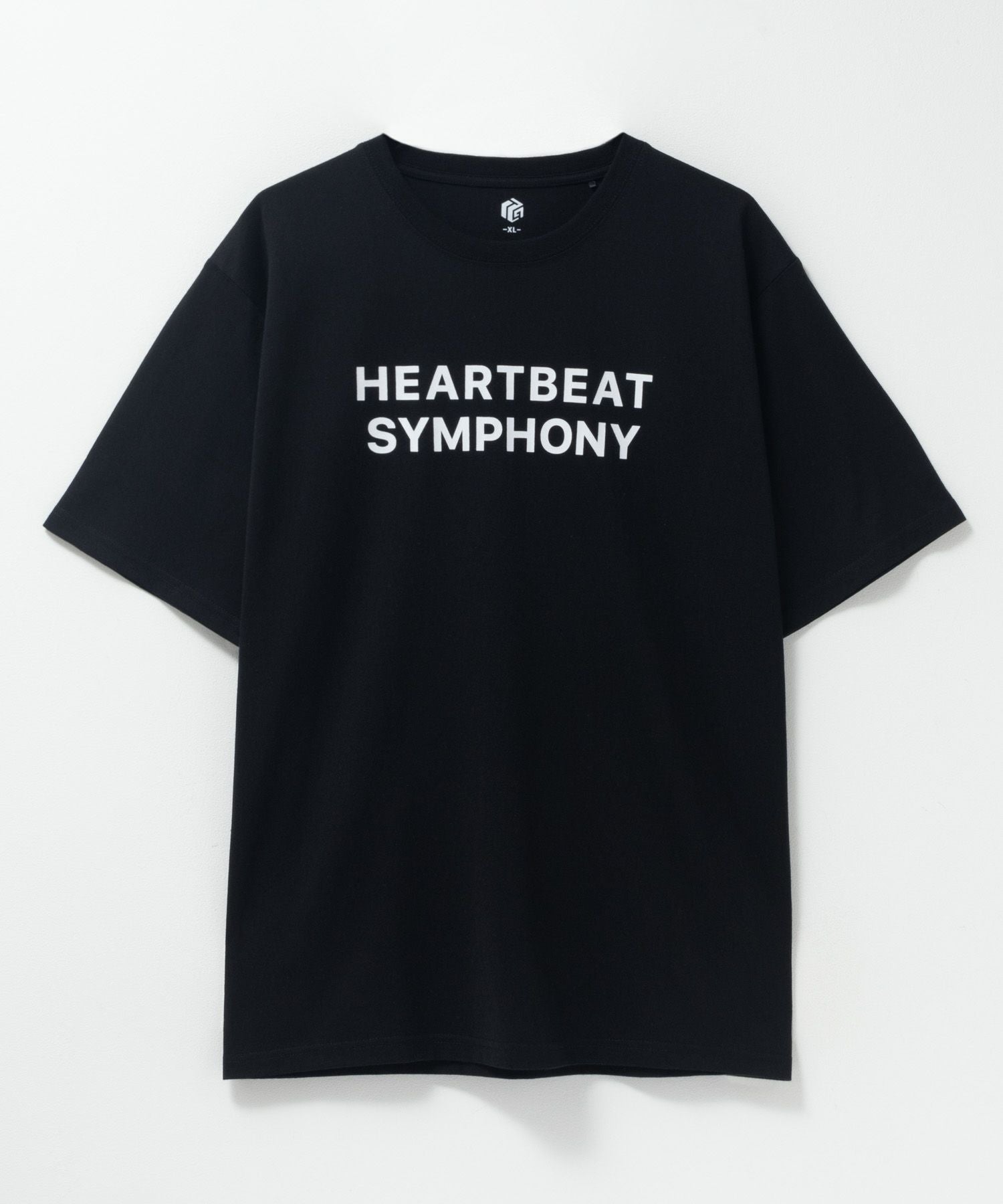 T-GRAPHICS メッセージデザインプリント半袖Tシャツ メンズ