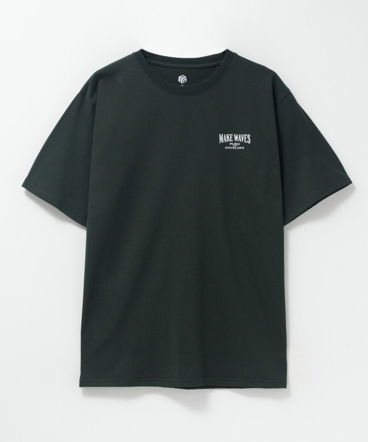 T-GRAPHICS メッセージデザインプリント半袖Tシャツ メンズ ネコポス 対応商品