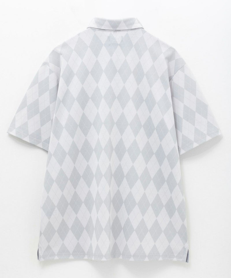 NAVY アーガイル柄カットポロシャツ メンズ商品画像-16