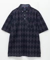NAVY アーガイル柄カットポロシャツ メンズ商品サムネイル-17
