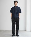 NAVY 小紋柄カットポロシャツ メンズ商品サムネイル-8