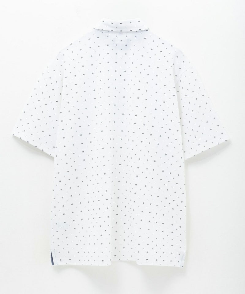 NAVY 小紋柄カットポロシャツ メンズ商品画像-18