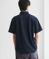 NAVY SARARI リップルボタンダウンカットポロシャツ メンズ商品サムネイル-7