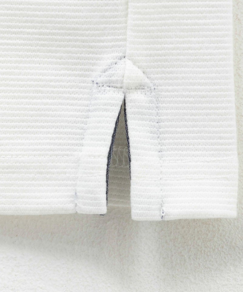 NAVY SARARI リップルスキッパーポロシャツ メンズ商品画像-19