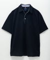 NAVY SARARI リップルスキッパーポロシャツ メンズ商品サムネイル-22