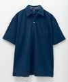 NAVY SARARI リップルスキッパーポロシャツ メンズ商品サムネイル-24