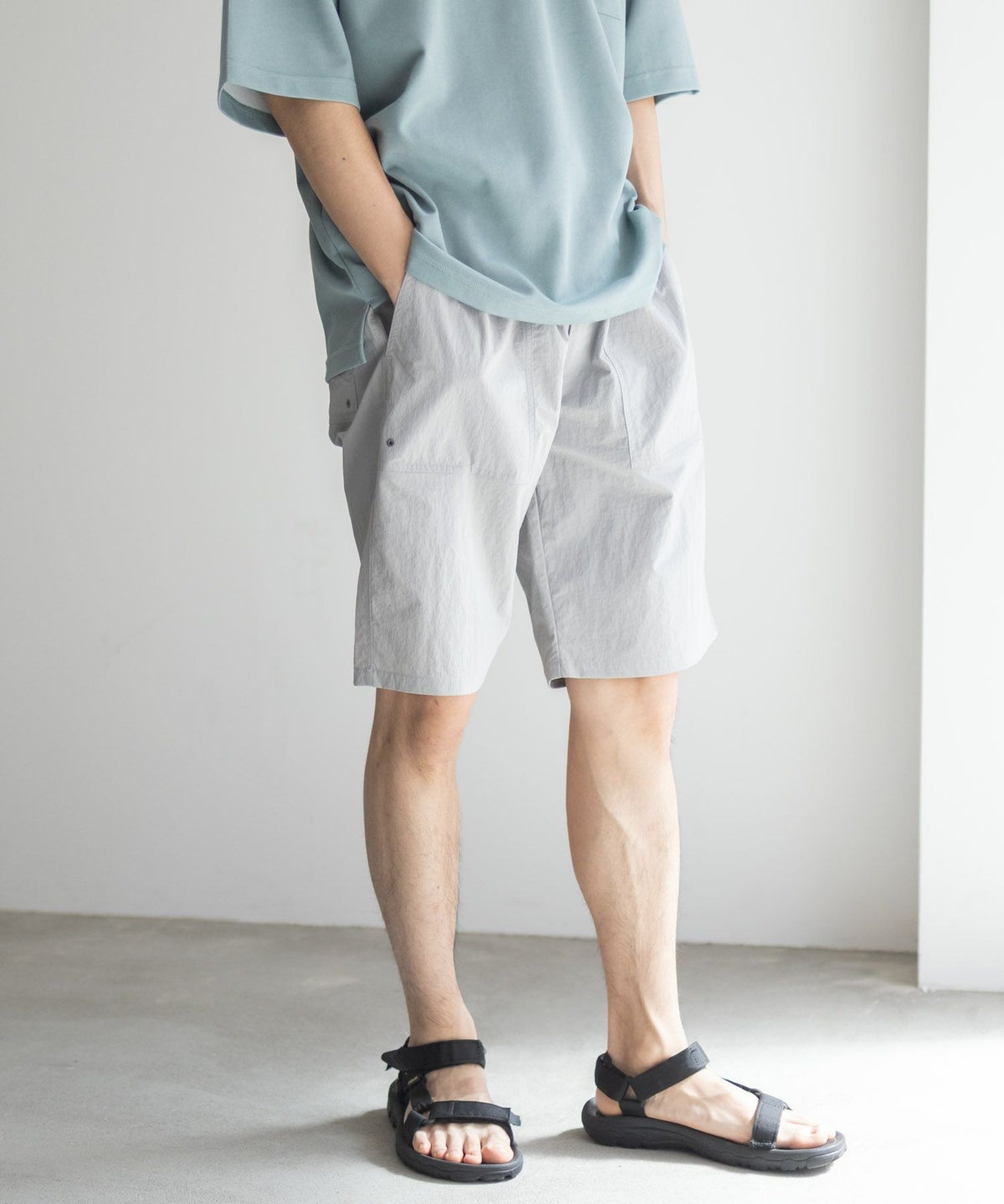 NAVY アクティブショートパンツ メンズ