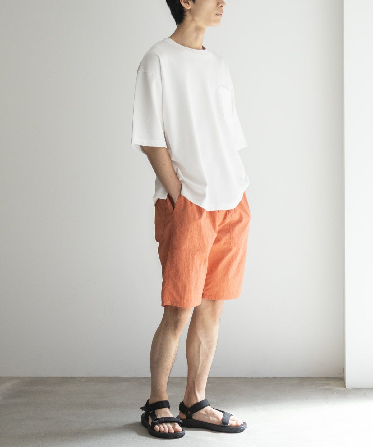 NAVY アクティブショートパンツ メンズ