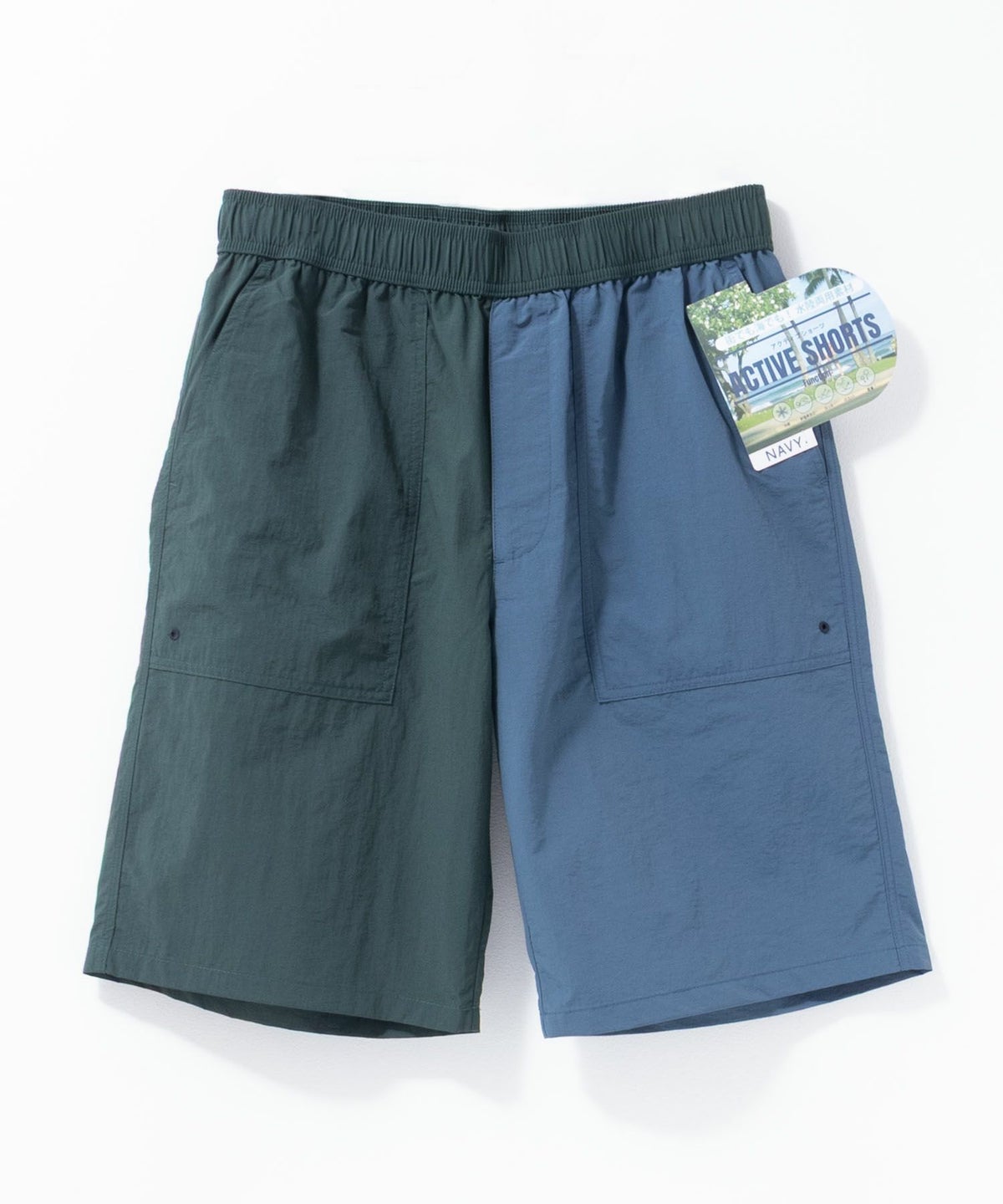 NAVY アクティブショートパンツ メンズ