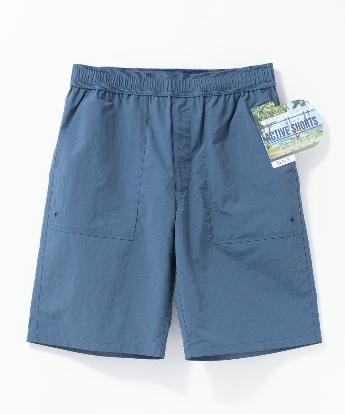 NAVY アクティブショートパンツ メンズ