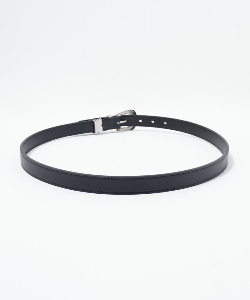 25mmウエスタン3点尾錠バックルベルト メンズ商品画像-3