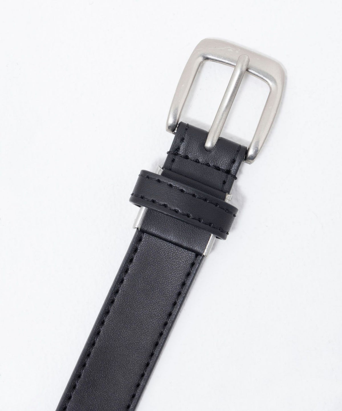 25mmエシカルレザー無地ベルト メンズ