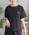 nAvy  ネコ刺繍Tシャツ レディース メール便 対応商品商品サムネイル-4