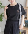 nAvy ネコ刺繍Tシャツ レディース メール便 対応商品商品サムネイル-7