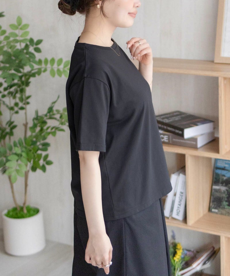 nAvy ネコ刺繍Tシャツ レディース メール便 対応商品商品画像-8