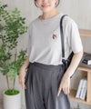 nAvy ネコ刺繍Tシャツ レディース メール便 対応商品商品サムネイル-19