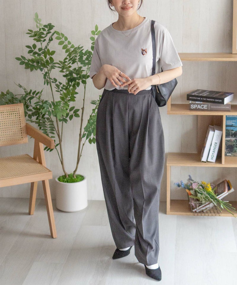 nAvy ネコ刺繍Tシャツ レディース メール便 対応商品商品画像-20