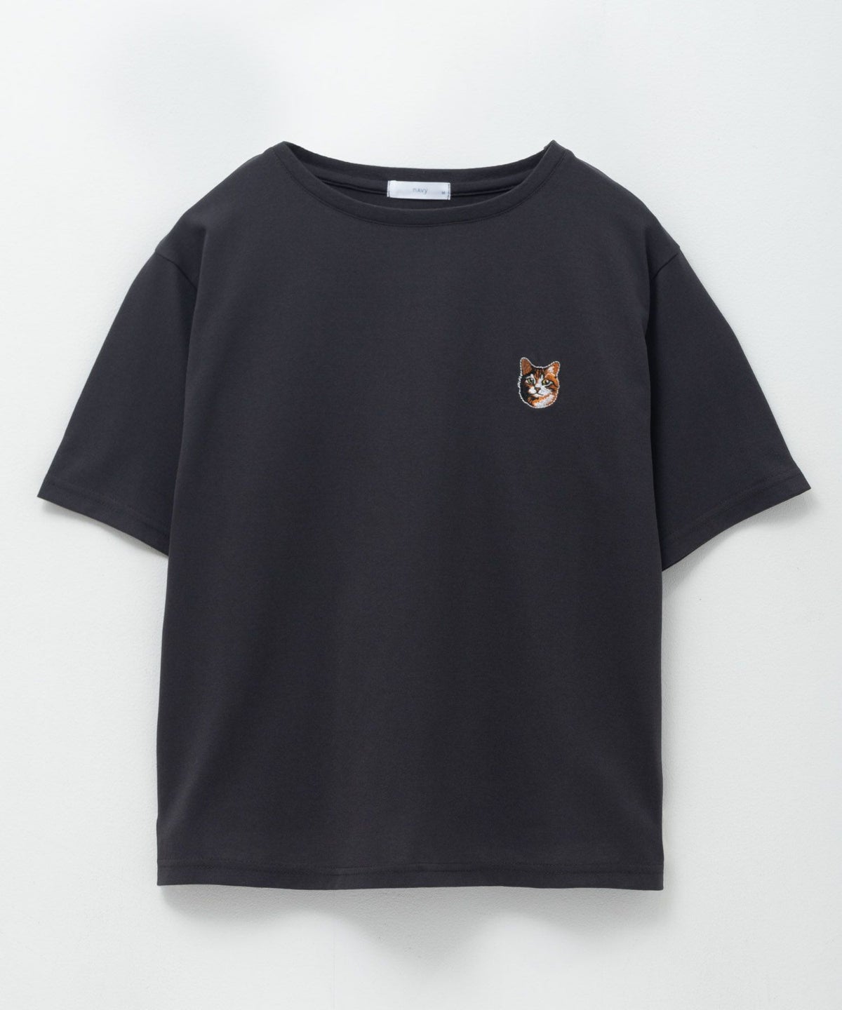 nAvy ネコ刺繍Tシャツ レディース ネコポス 対応商品
