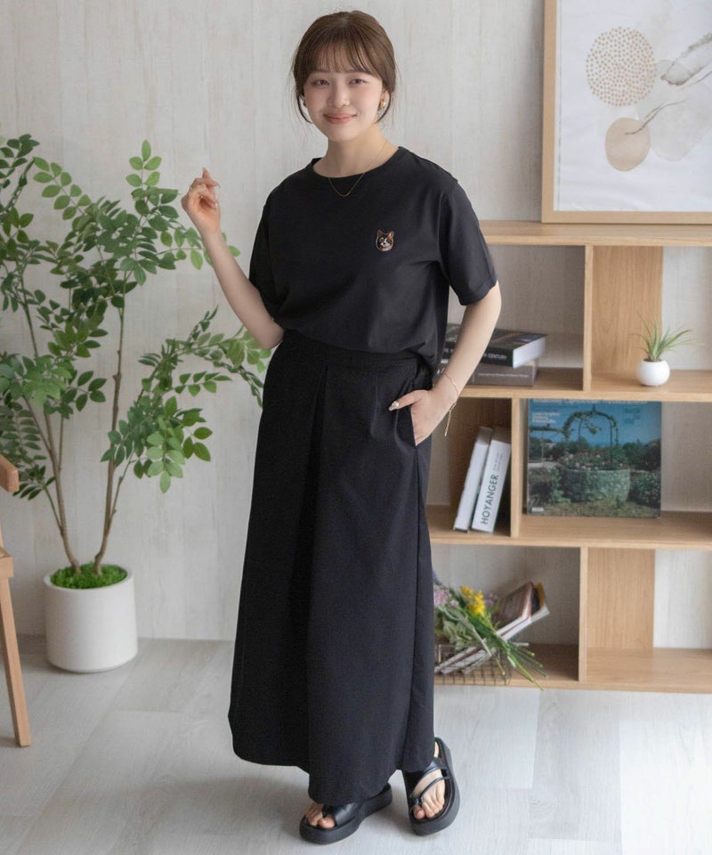 nAvy  ネコ刺繍Tシャツ レディース メール便 対応商品商品画像-28