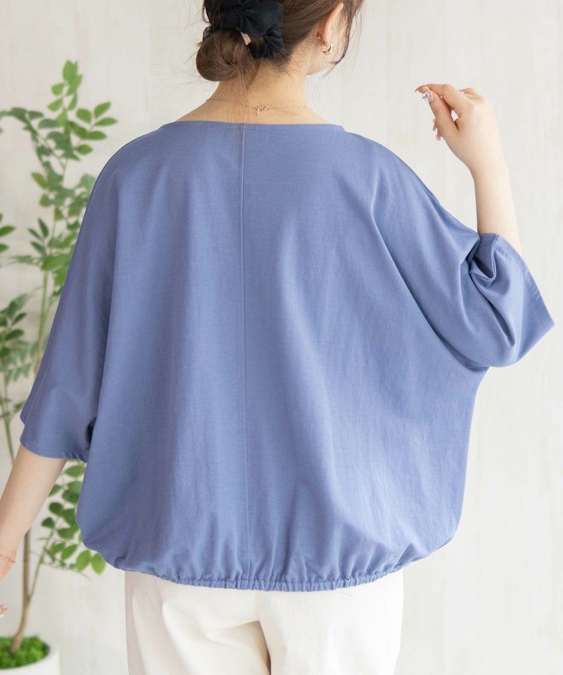 nAvy SARARI 裾スピンドルTシャツ レディース メール便 対応商品商品画像-20