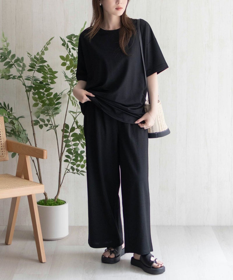 nAvy SARARI チュニック丈Tシャツ レディース メール便 対応商品商品画像-11