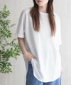 nAvy  SARARI チュニック丈Tシャツ レディース メール便 対応商品商品サムネイル-14