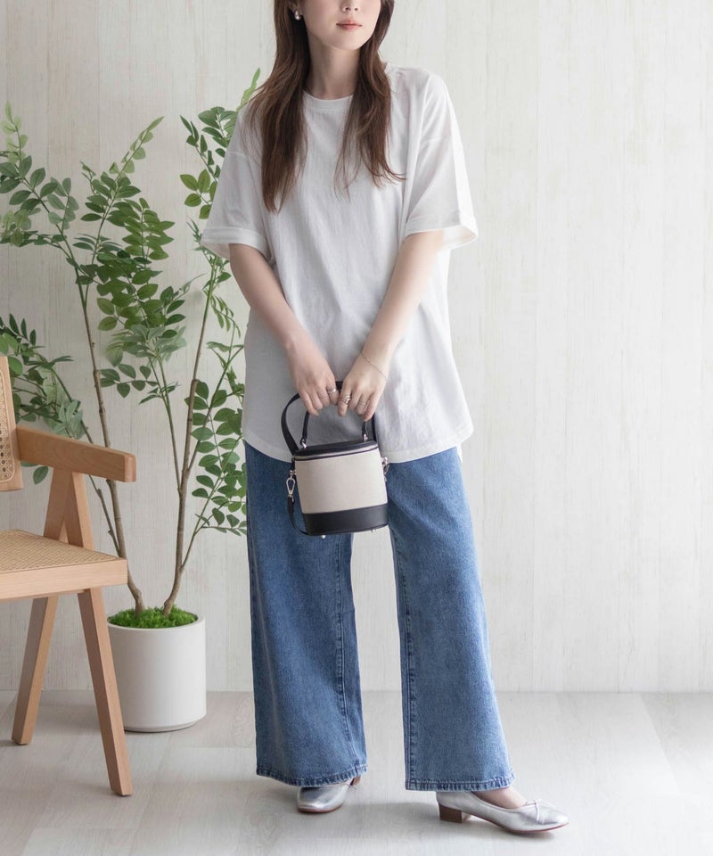 nAvy SARARI チュニック丈Tシャツ レディース メール便 対応商品商品画像-16