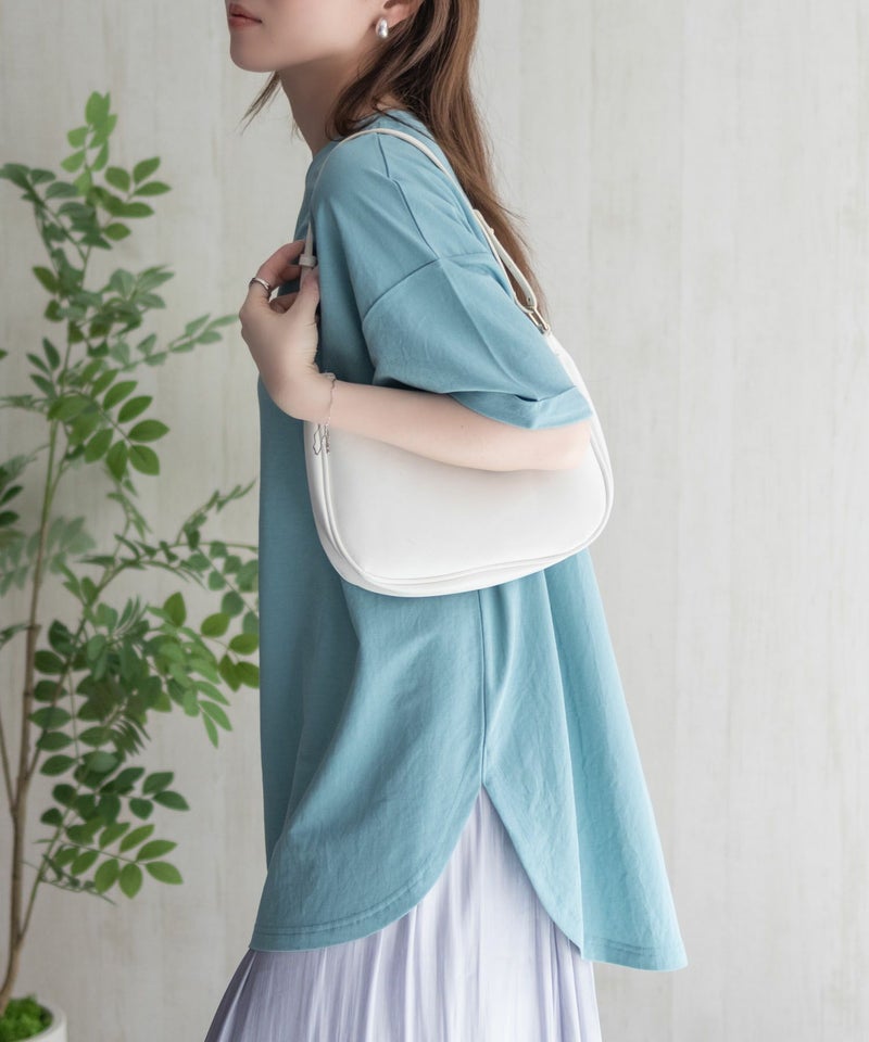 nAvy SARARI チュニック丈Tシャツ レディース メール便 対応商品商品画像-20