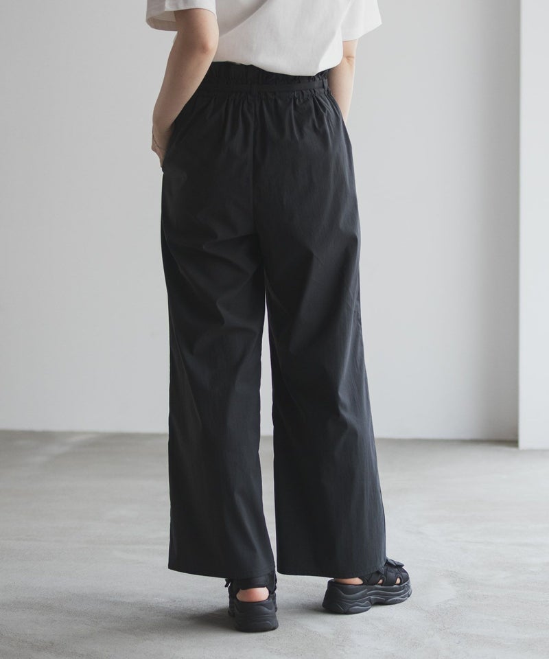 nAvy  SARARI ベルト付きハイウエストパンツ レディース商品画像-8