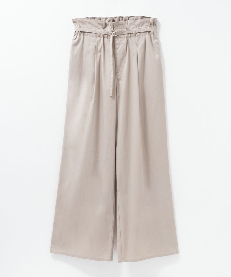 nAvy SARARI ベルト付きハイウエストパンツ レディース商品画像-22