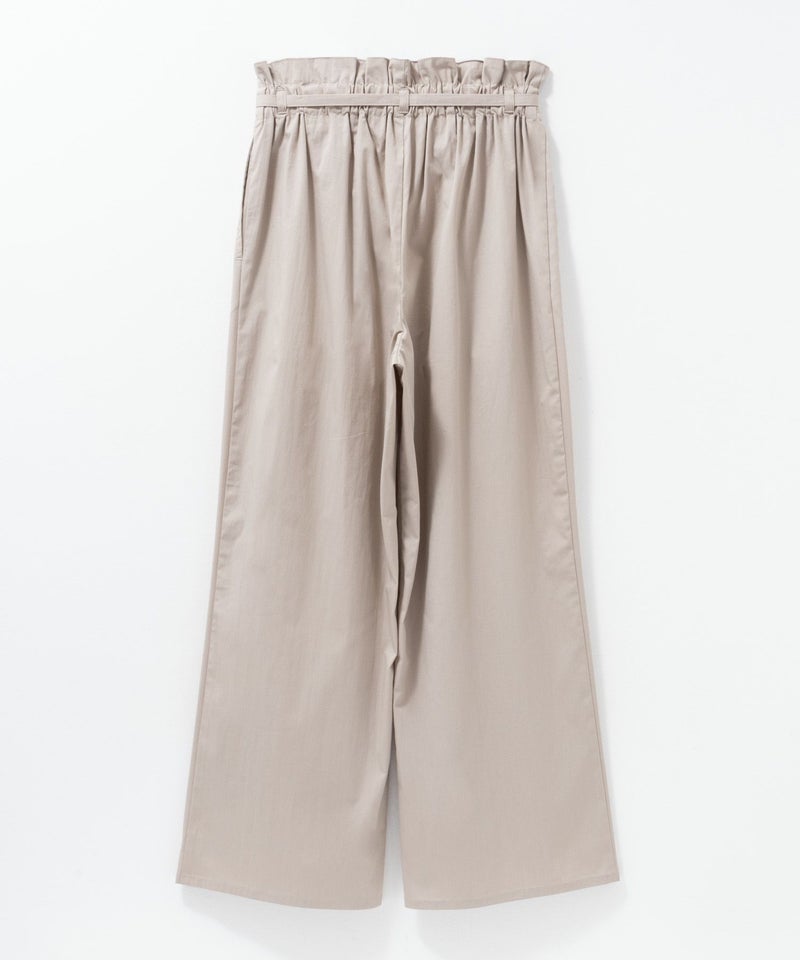 nAvy SARARI ベルト付きハイウエストパンツ レディース商品画像-23