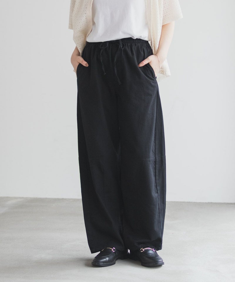 nAvy ソフトツイルイージーカーブパンツ レディース商品画像-1