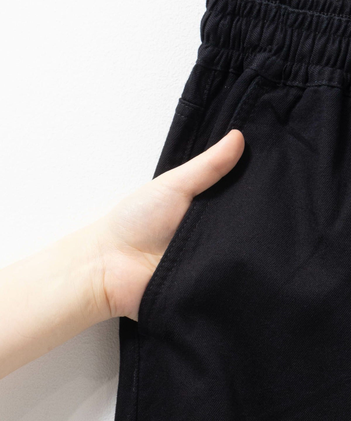 nAvy ソフトツイルイージーカーブパンツ レディース