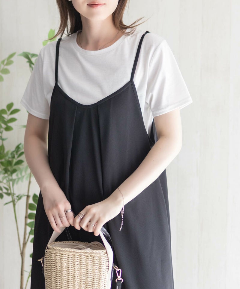 nAvy ポリツイルキャミワンピースアンサンブル レディース商品画像-4