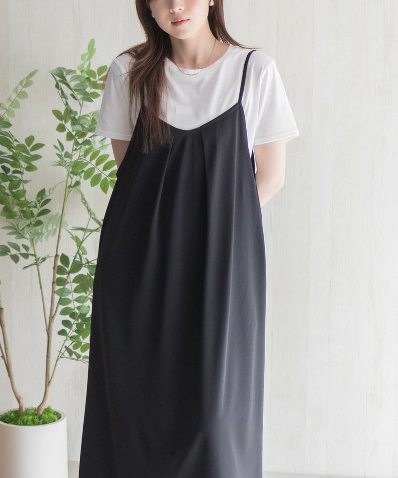 nAvy ポリツイルキャミワンピースアンサンブル レディース商品画像-6