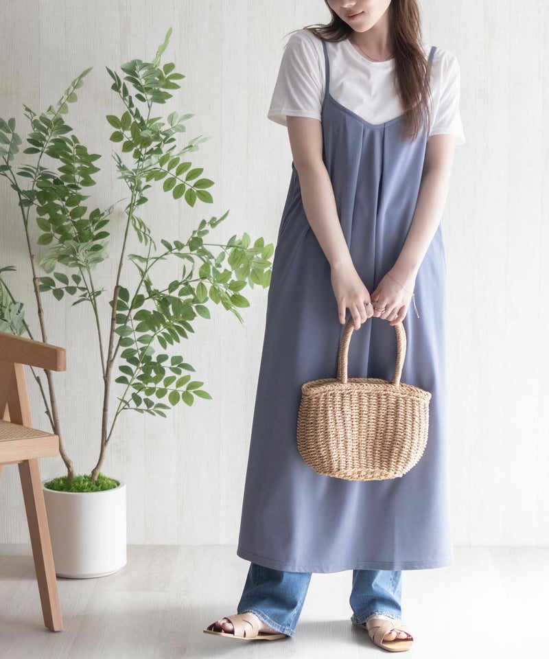 nAvy ポリツイルキャミワンピースアンサンブル レディース商品画像-16