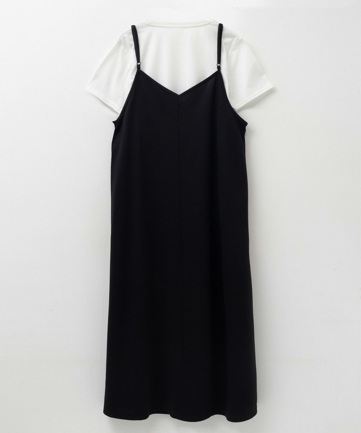 nAvy ポリツイルキャミワンピースアンサンブル レディース