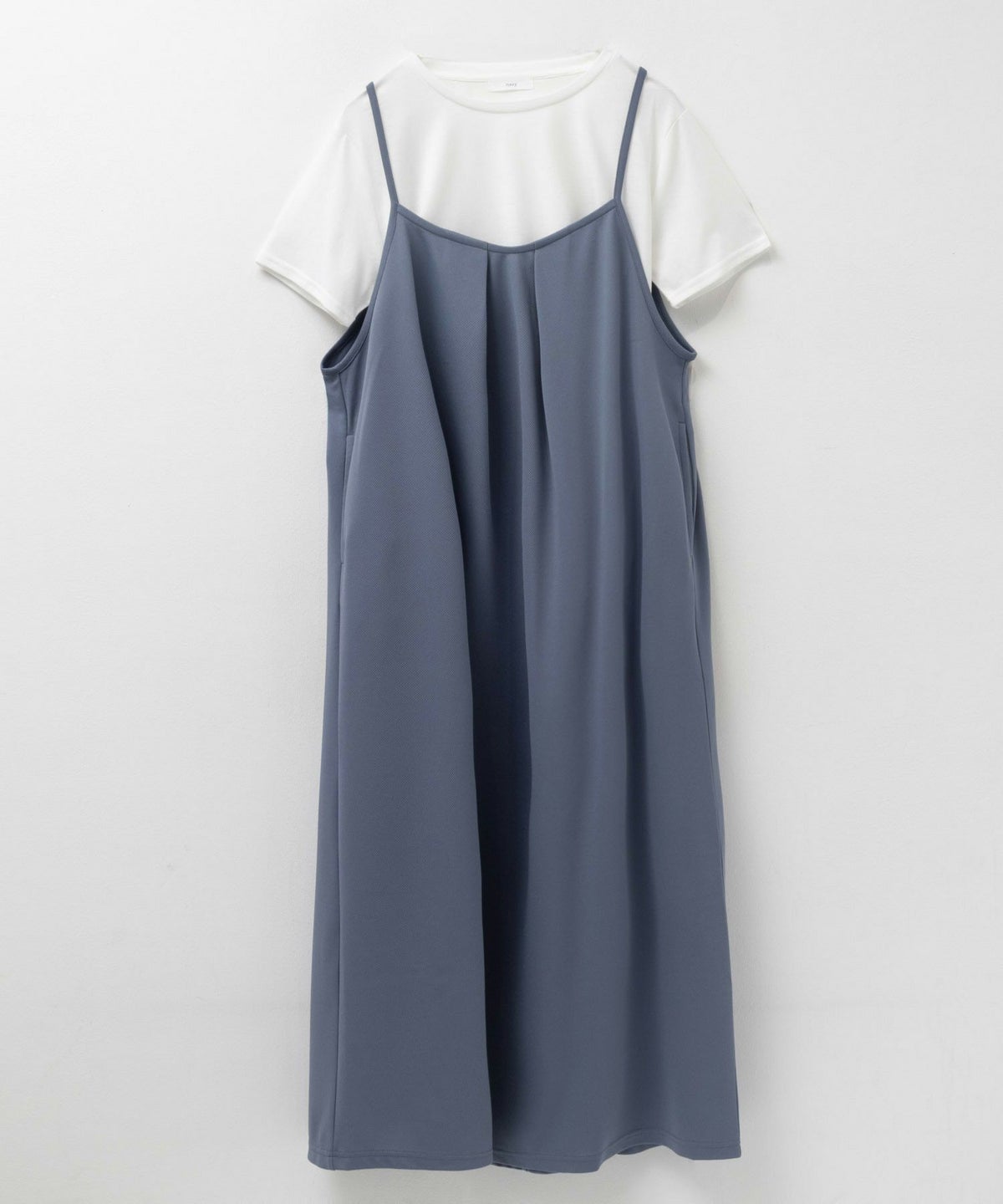 nAvy ポリツイルキャミワンピースアンサンブル レディース