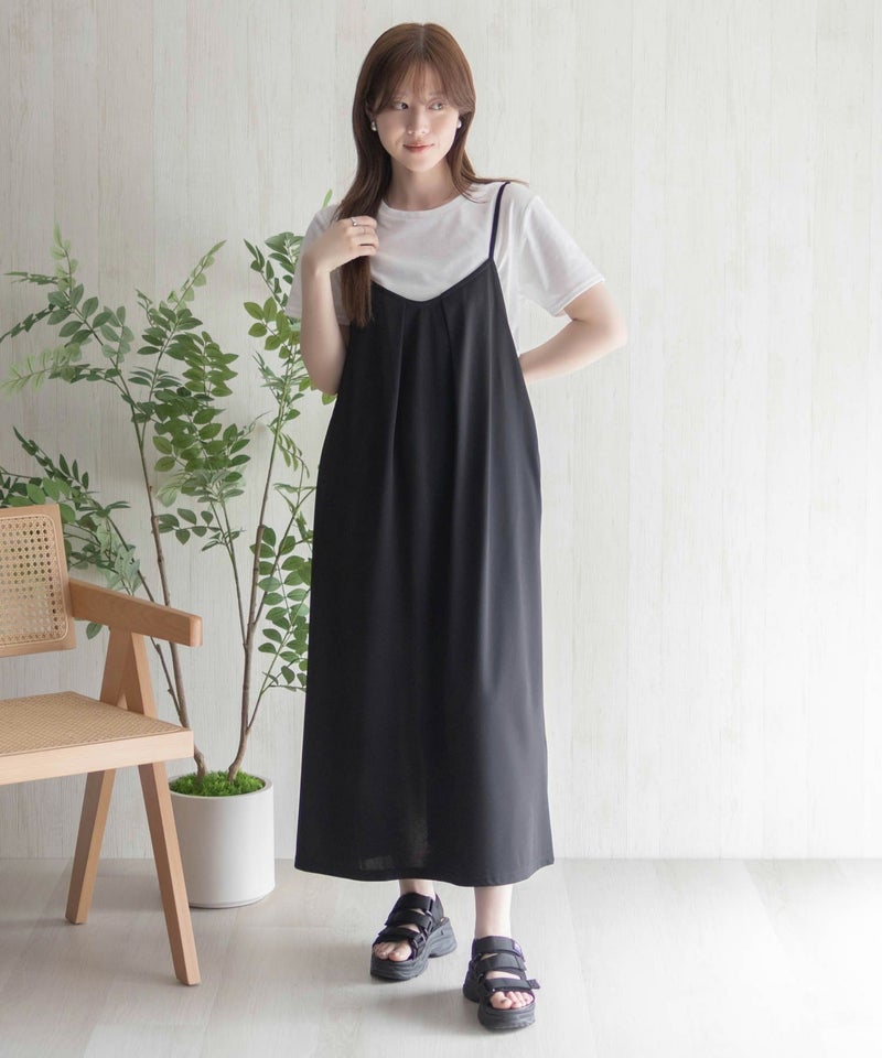 nAvy ポリツイルキャミワンピースアンサンブル レディース商品画像-34