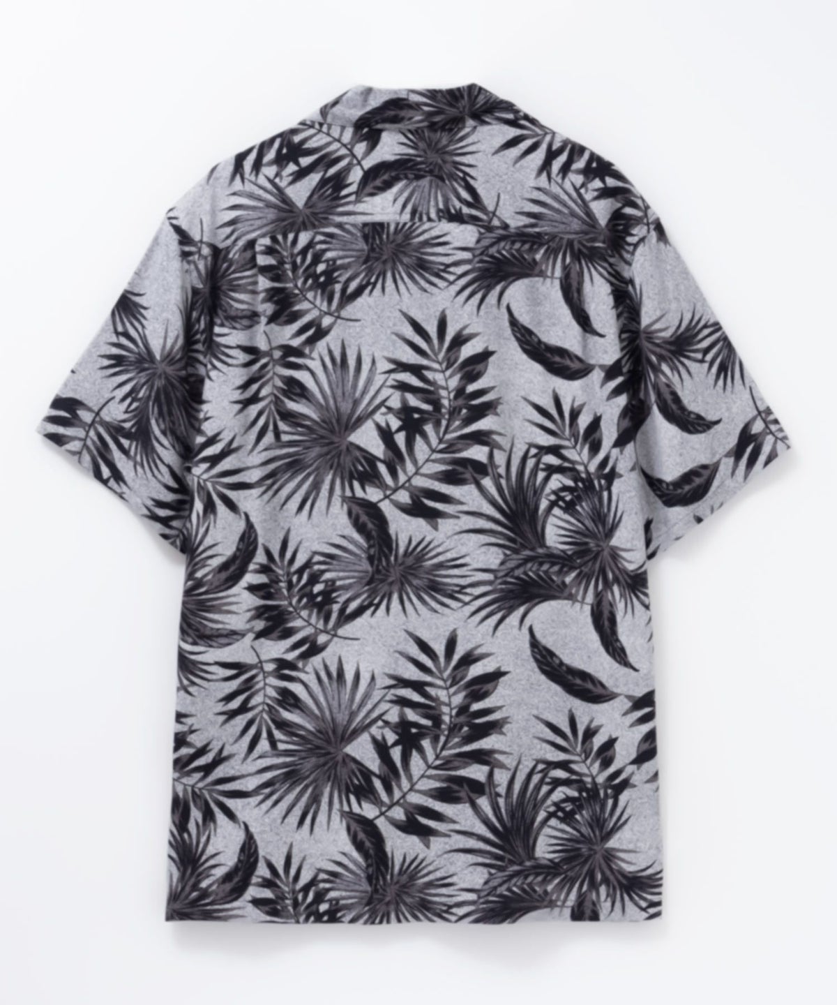 NAVY SARARI レーヨンアロハプリントシャツ メンズ