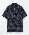 NAVY SARARI レーヨンアロハプリントシャツ メンズ商品サムネイル-5