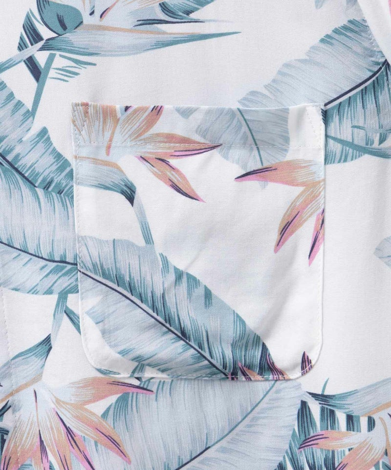 NAVY SARARI レーヨンアロハプリントシャツ メンズ商品画像-11