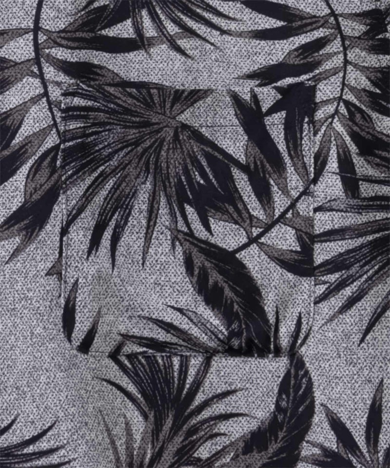 NAVY  SARARI レーヨンアロハプリントシャツ メンズ商品画像-12