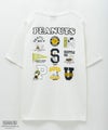 PEANUTS SNOOPY ロゴサガラ刺繍Tシャツ メンズ ネコポス 対応商品
