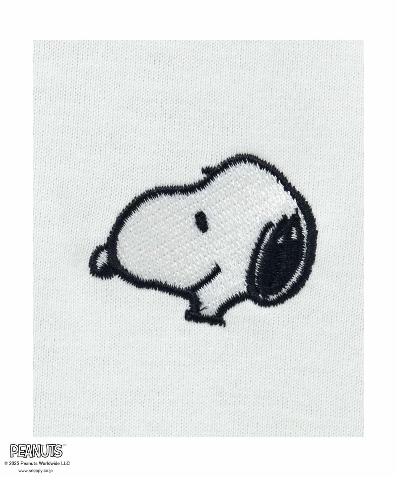 PEANUTS SNOOPY ロゴサガラ刺繍Tシャツ メンズ メール便 対応商品商品画像-6