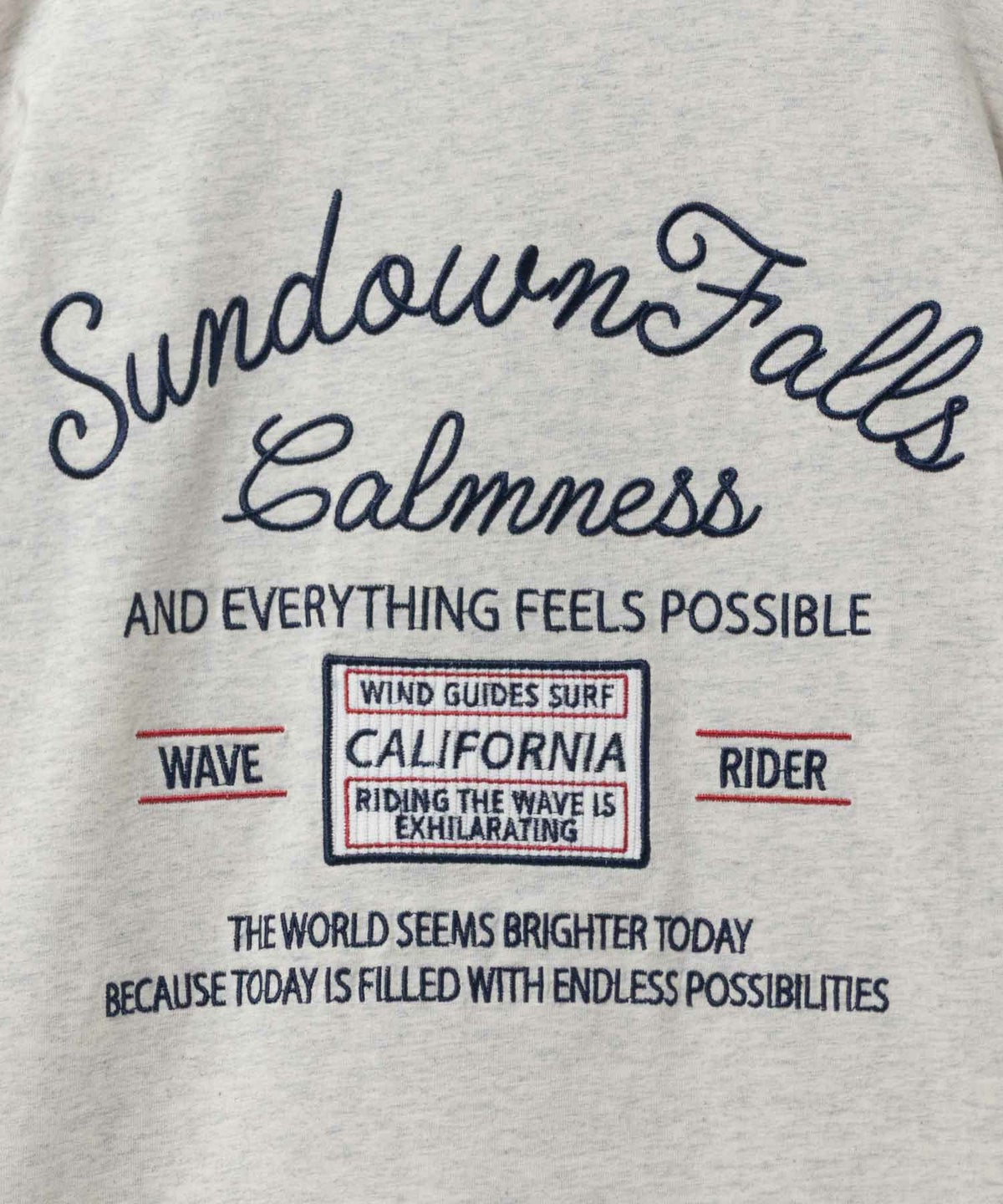 天竺サーフ刺繍Tシャツ メンズ ネコポス 対応商品