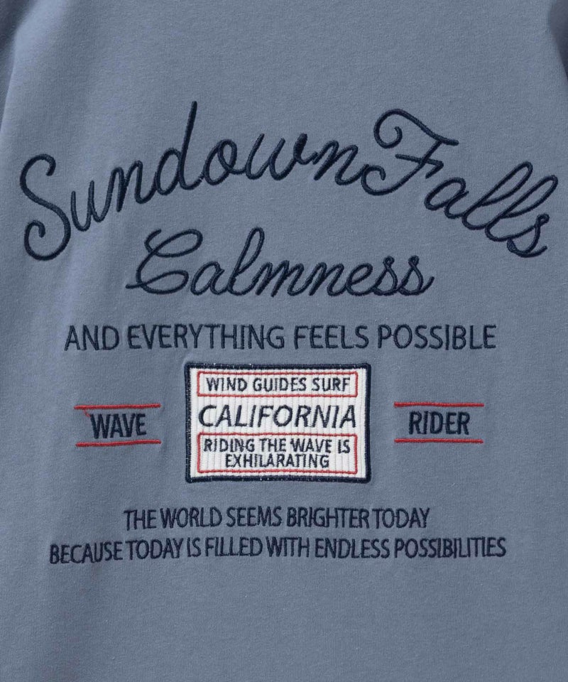 天竺サーフ刺繍Tシャツ メンズ メール便 対応商品商品画像-20